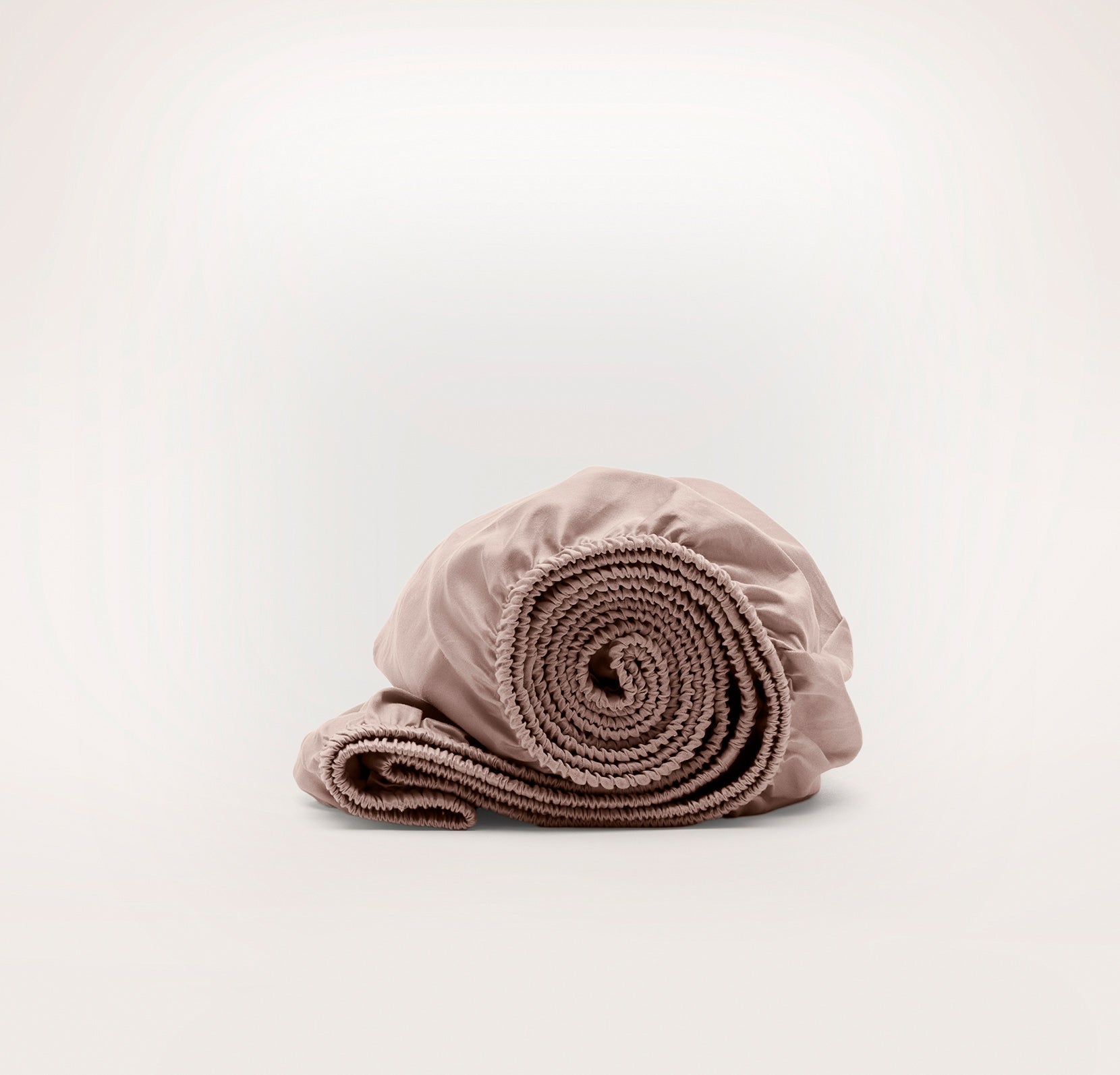 Signature Hemmed Fitted Crib Sheet in Dusty Rose
