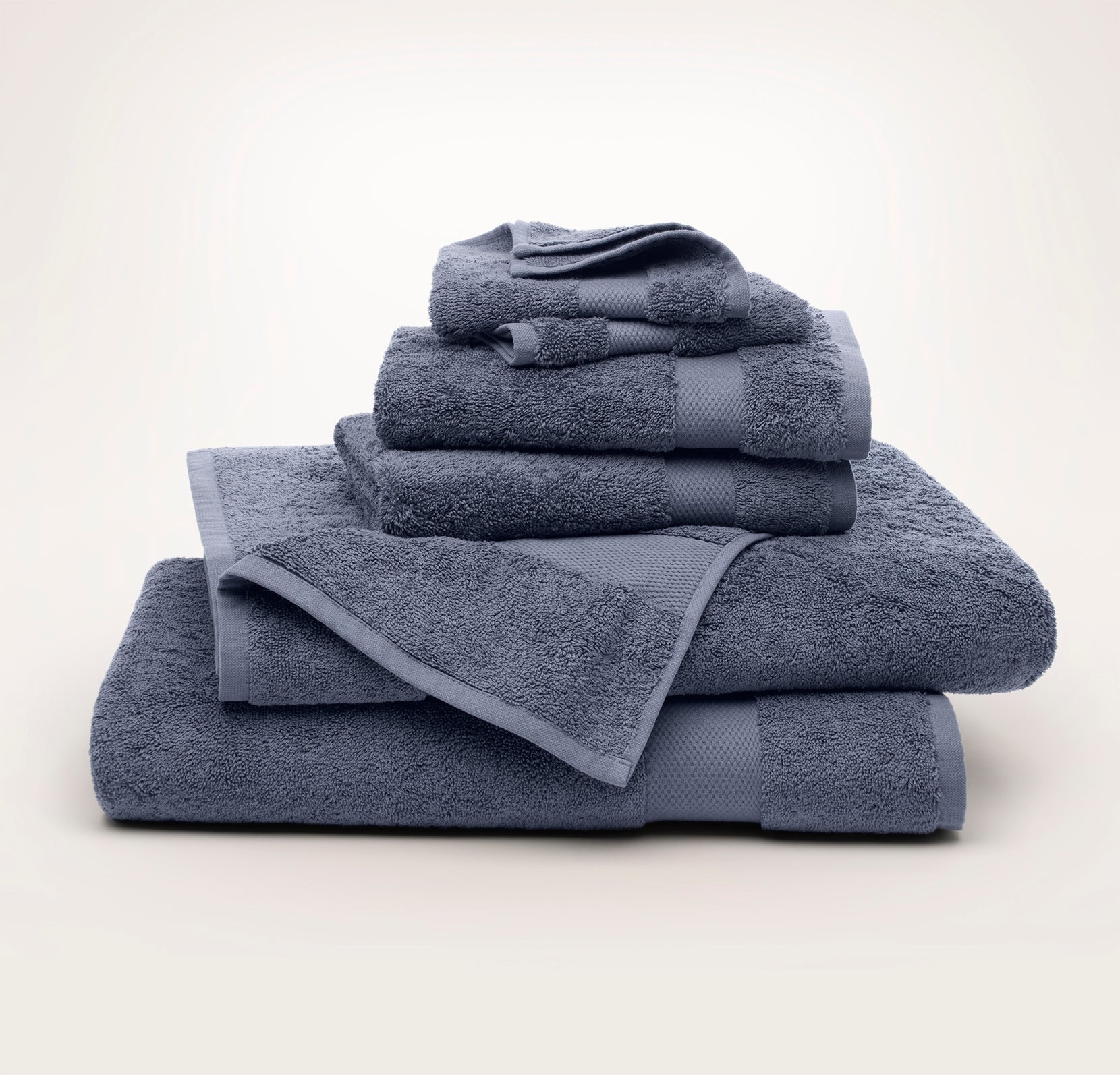 Plush Bath Sheet Set in Mineral