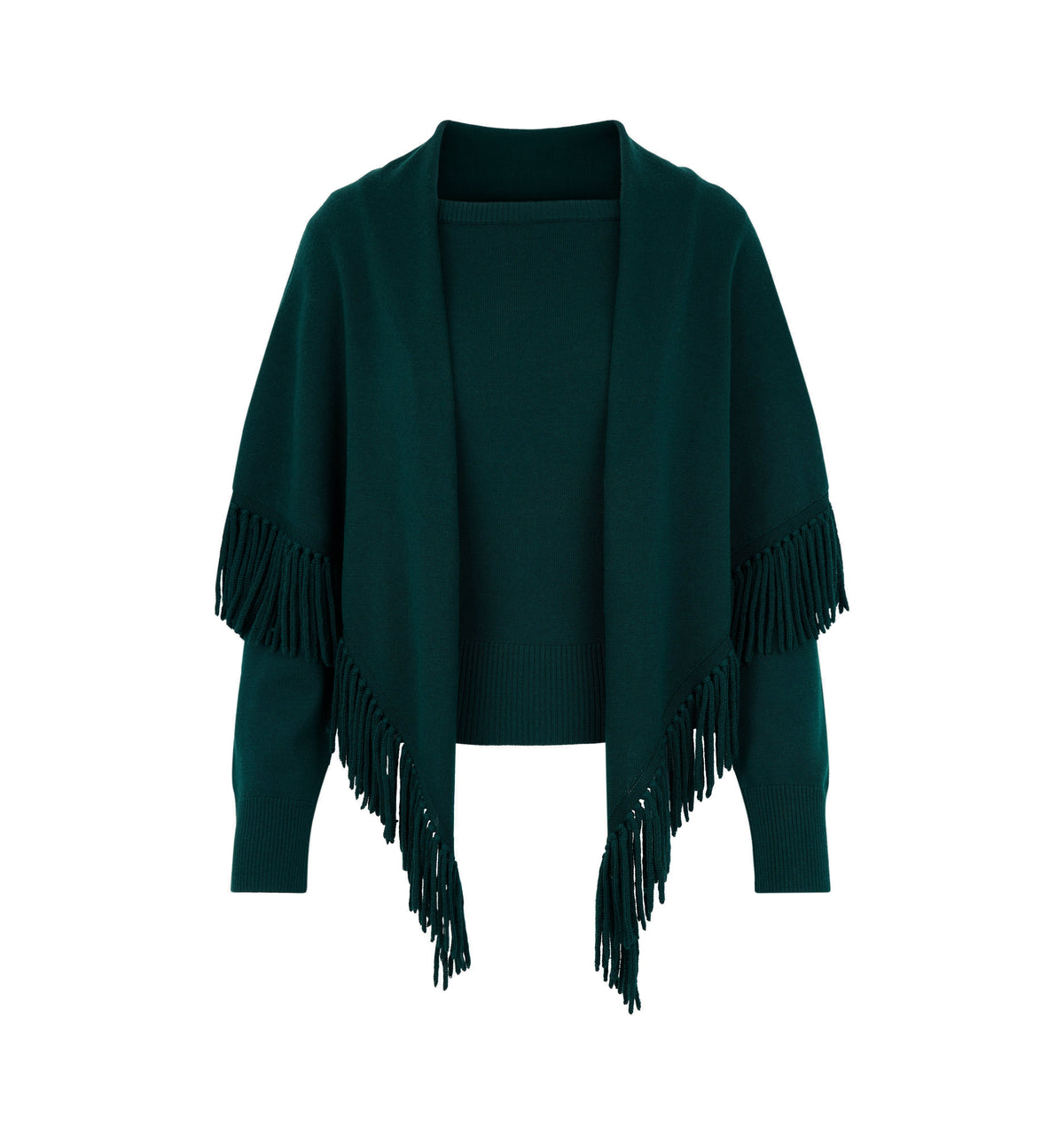 The Amelia Sweater in Pine Green