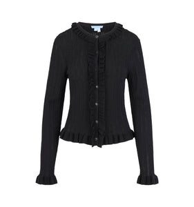 The Kyle Cardigan in Black