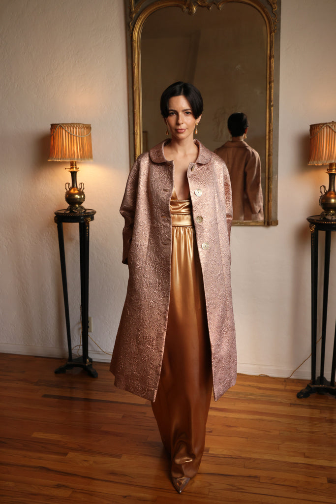 Overcoat in Blush