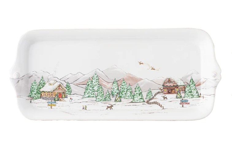Berry & Thread North Pole 14.5" Hostess Tray