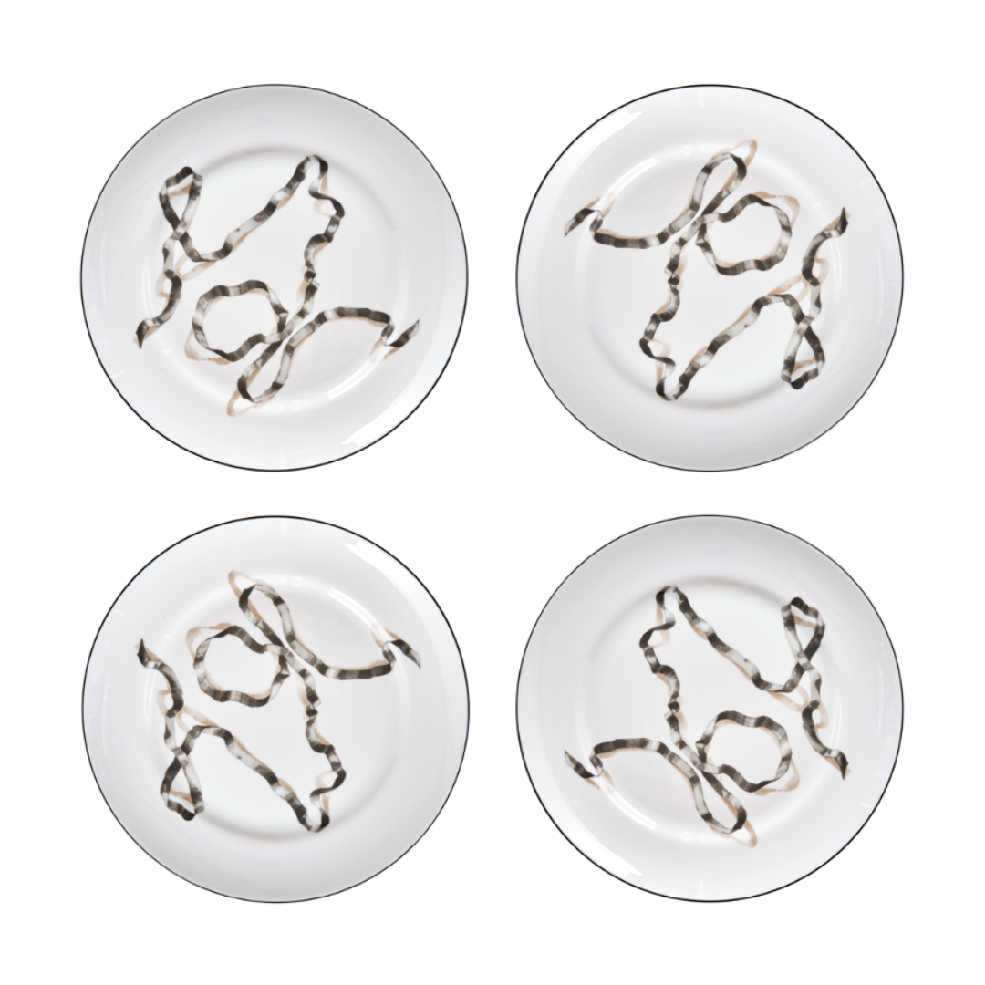 Ribbon Dinner Plates - Thumbnail 2