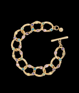 Almeria Link Bracelet in Gold