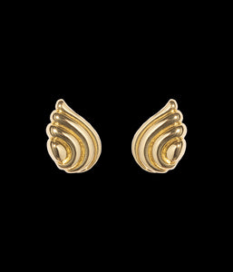 Florina Stud Earrings in Gold