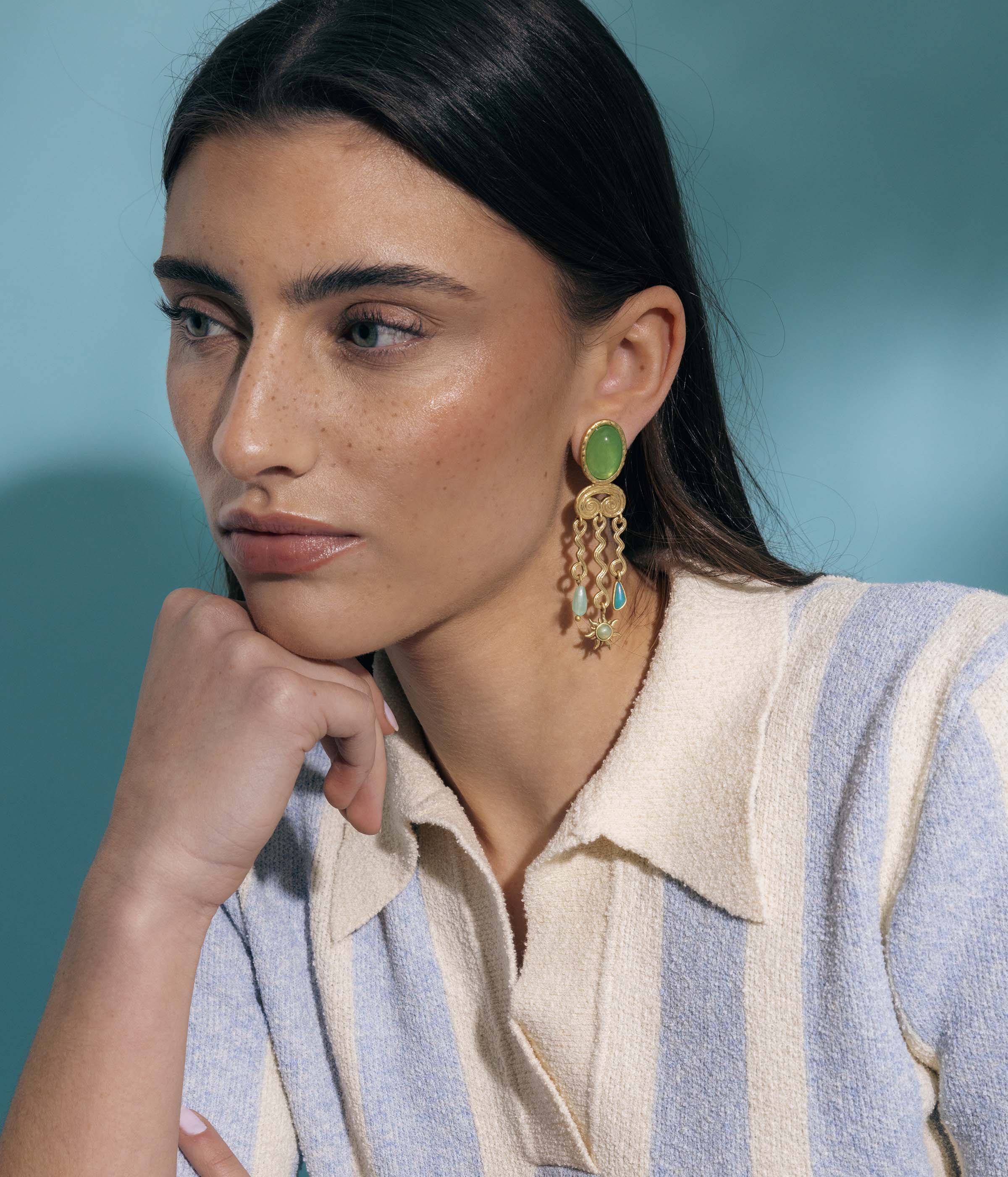 Athens Earrings in Multi