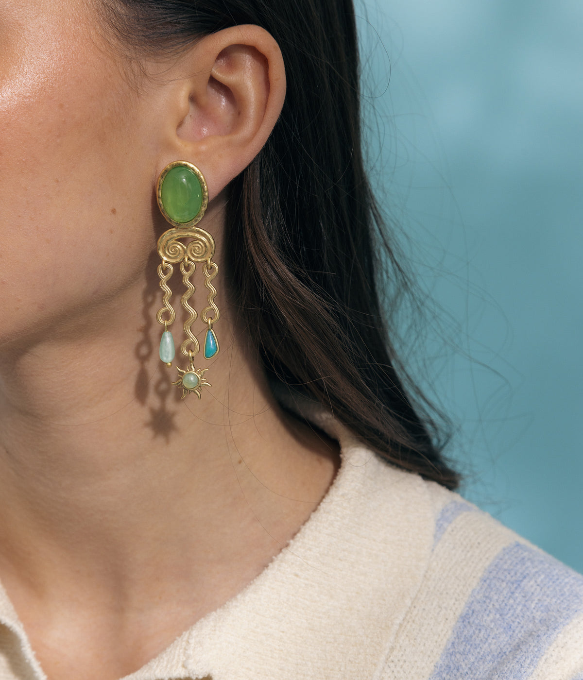 Athens Earrings in Multi