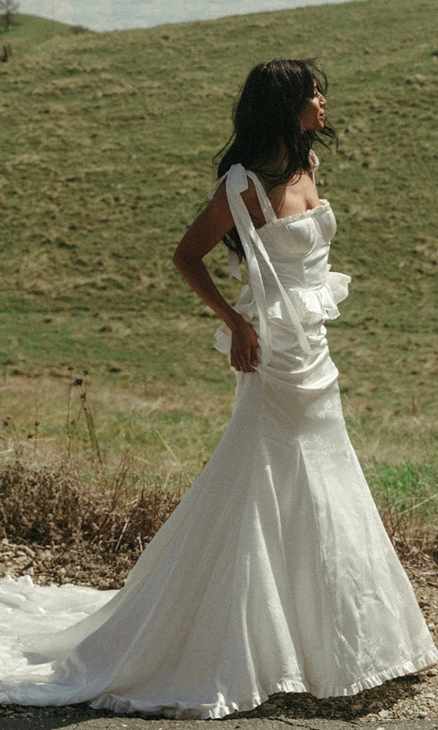 Lottie Silk Corset Bridal Gown