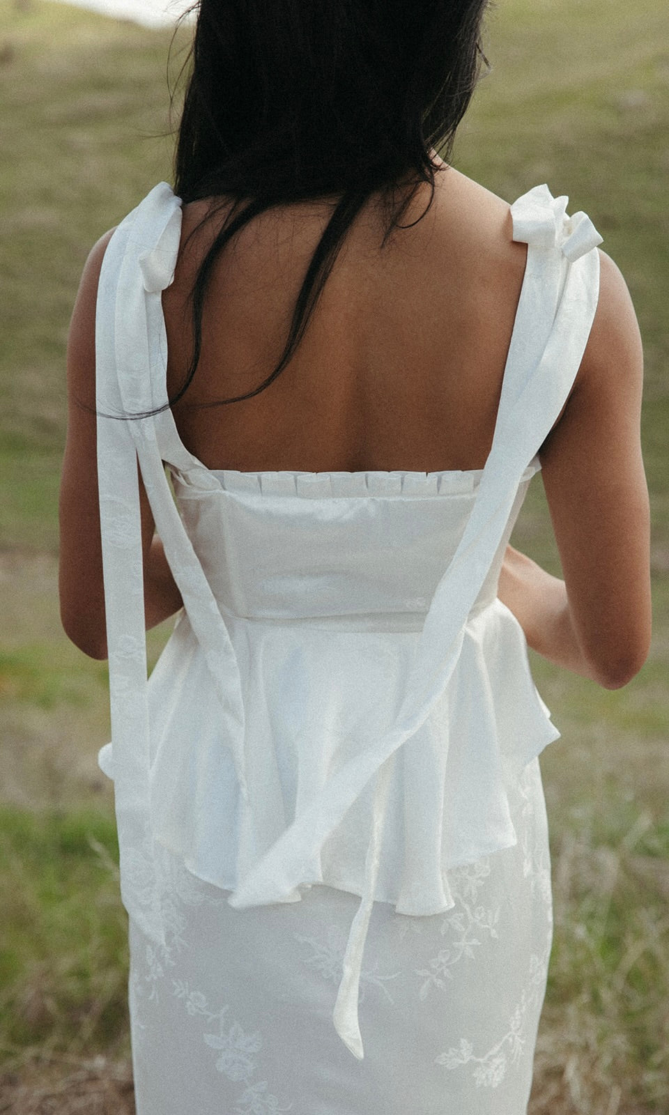 Lottie Silk Corset Bridal Gown