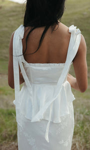 Lottie Silk Corset Bridal Gown