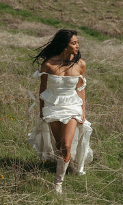 Lottie Silk Corset Bridal Gown