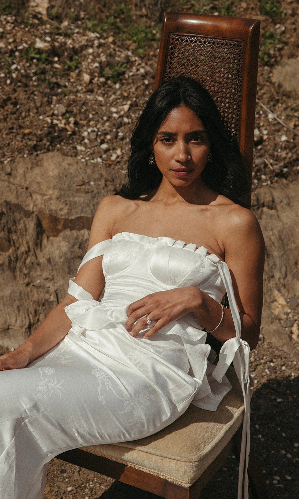 Lottie Silk Corset Bridal Gown