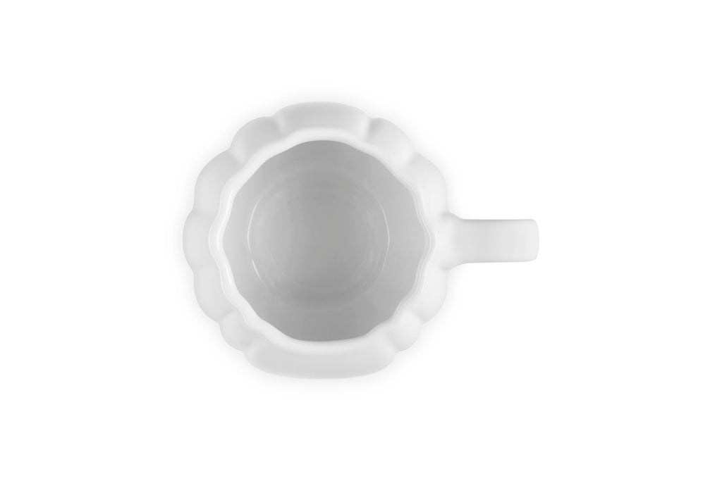 Le Creuset Pumpkin Mug, 14 oz., White