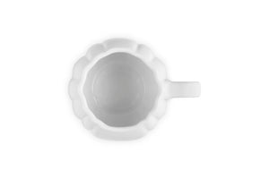 Le Creuset Pumpkin Mug, 14 oz., White