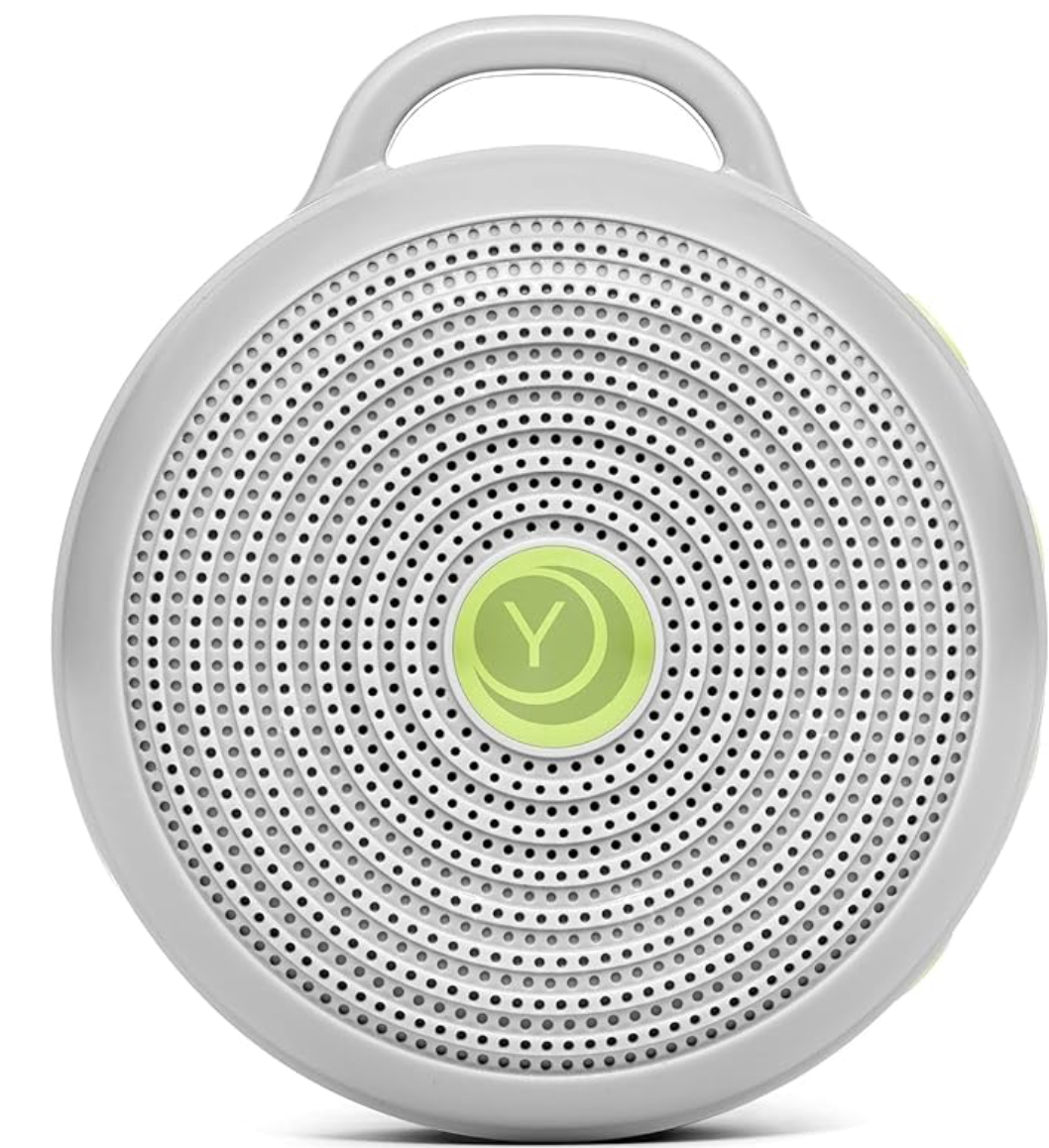 Yogasleep Hushh Portable White Noise Sound Machine For Baby, 3 Soothing Natural Sounds With Volume Control, Compact Size, Noise Canceling For Sleep Aid, Office Privacy, & Meditation, Registry Gift