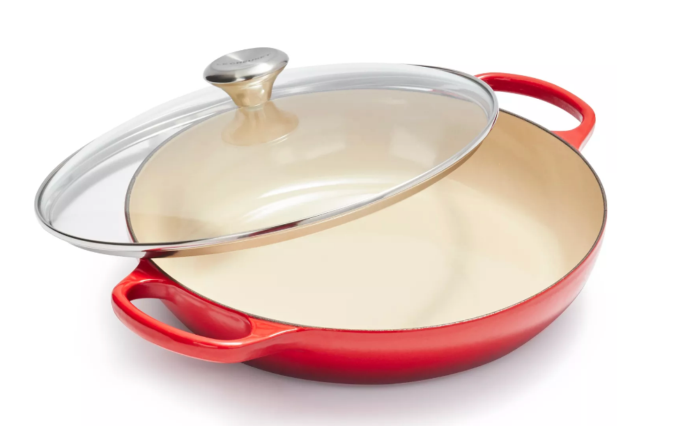 Buffet Casserole with Glass Lid, 3.5 qt. in Cerise