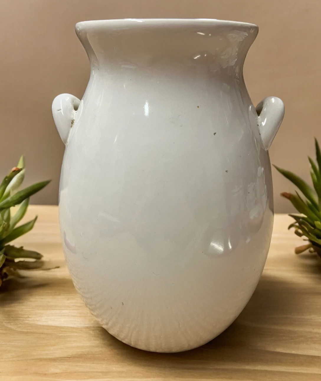 1950’s-1960's White Porcelain Utensil Holder