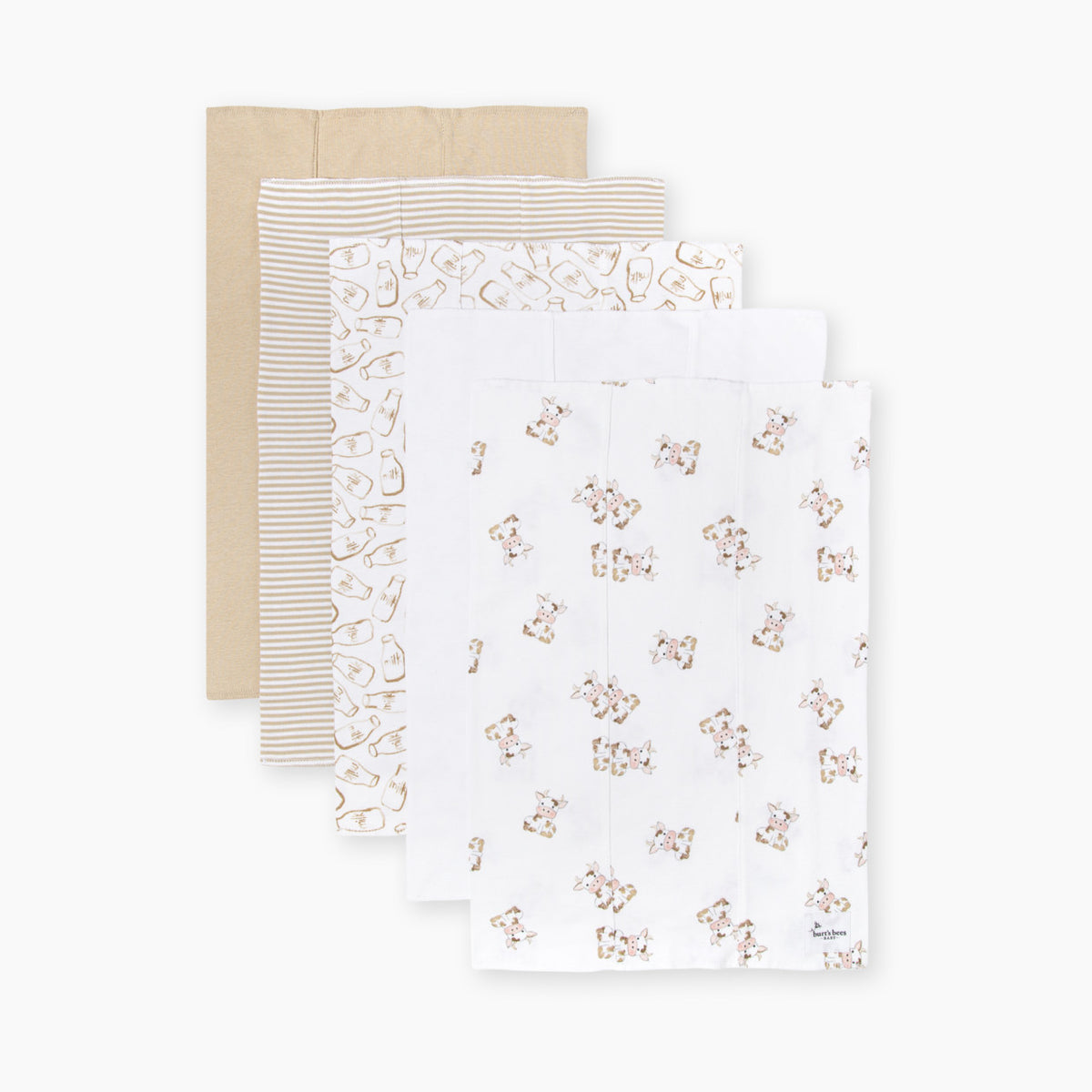 Burt's Bees BabyOrganic Burp Cloth (5 Pack)