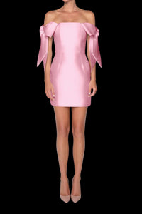 Isabella Silk and Wool Mini Dress
