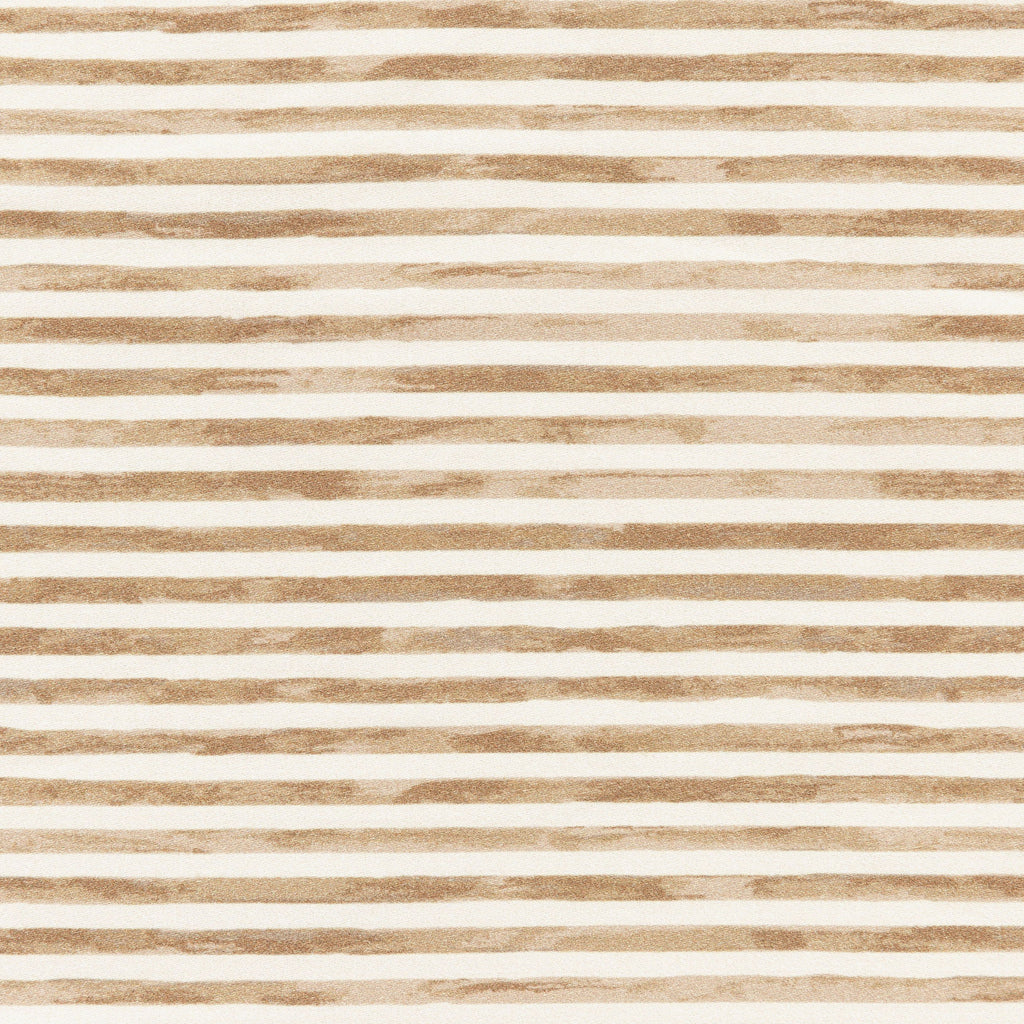 Crib Sheet in GOTS Certified Organic Brushed Cotton by Nate Berkus in Autumn Stripe