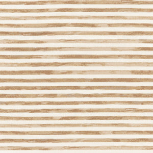 Crib Sheet in GOTS Certified Organic Brushed Cotton by Nate Berkus in Autumn Stripe