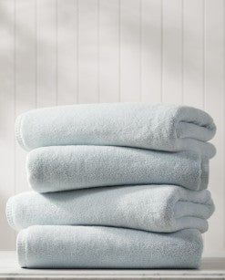 Brooklinen Super-Plush 100% Turkish Cotton Bath Towels - Set of 4 ( Storm Blue)
