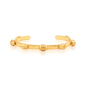 Scarab Petite Cuff in Gold