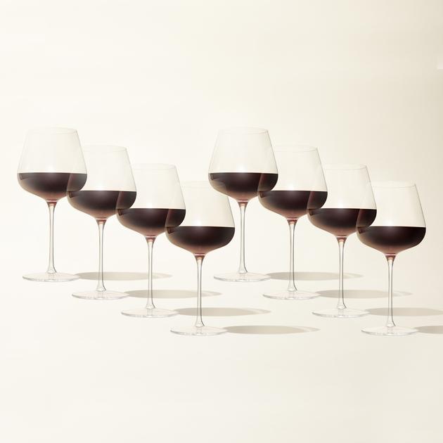 Crystal Wine Glasses - 8 count
