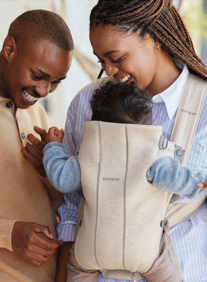 Baby Carrier Mini in Light Beige