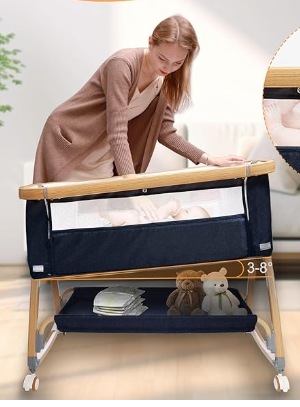 Baby Bassinet Bedside Sleeper, 3 in 1