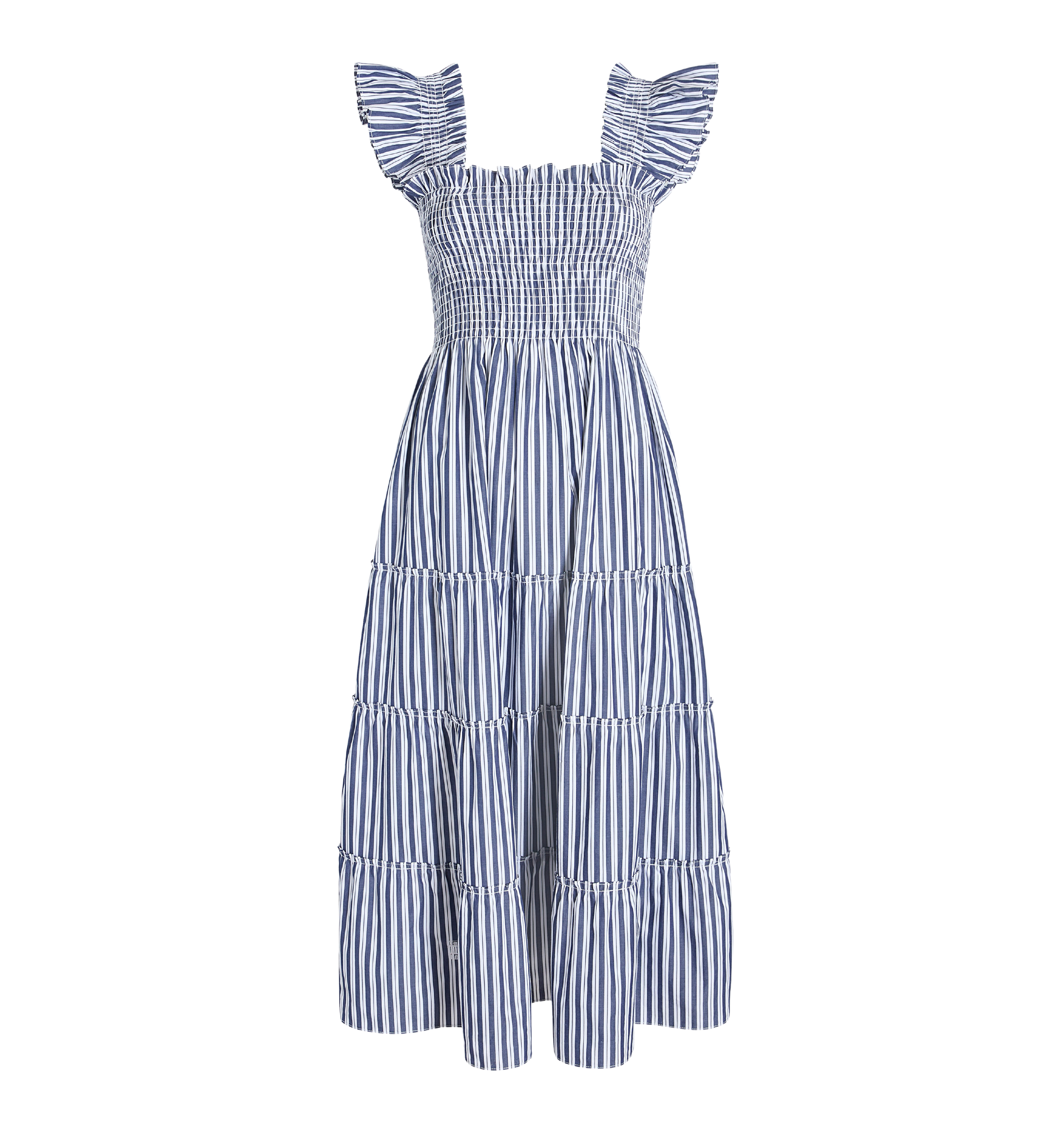 house on the hill body suit navy stripe