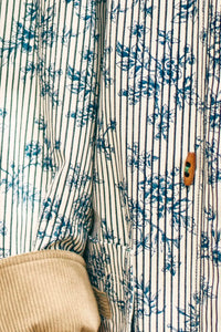 Barn Jacket in Cornflower Toile