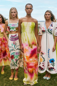 Lainey Dress in Electric Daydream