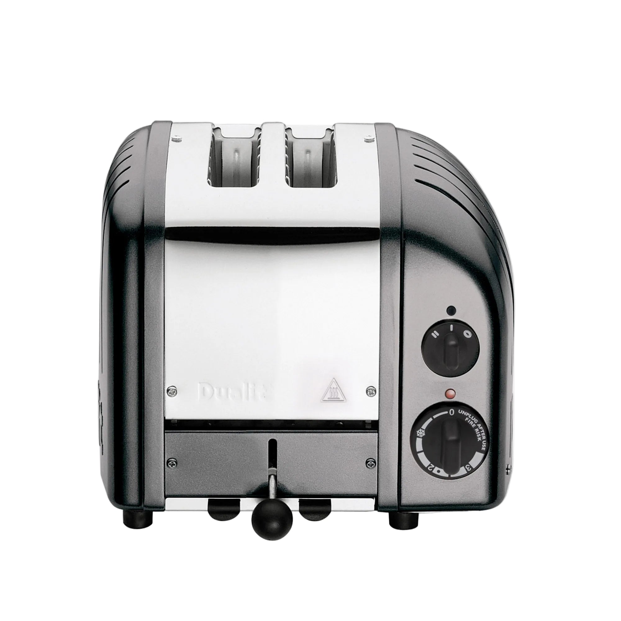2 Slot Classic Toaster in Metallic Charcoal
