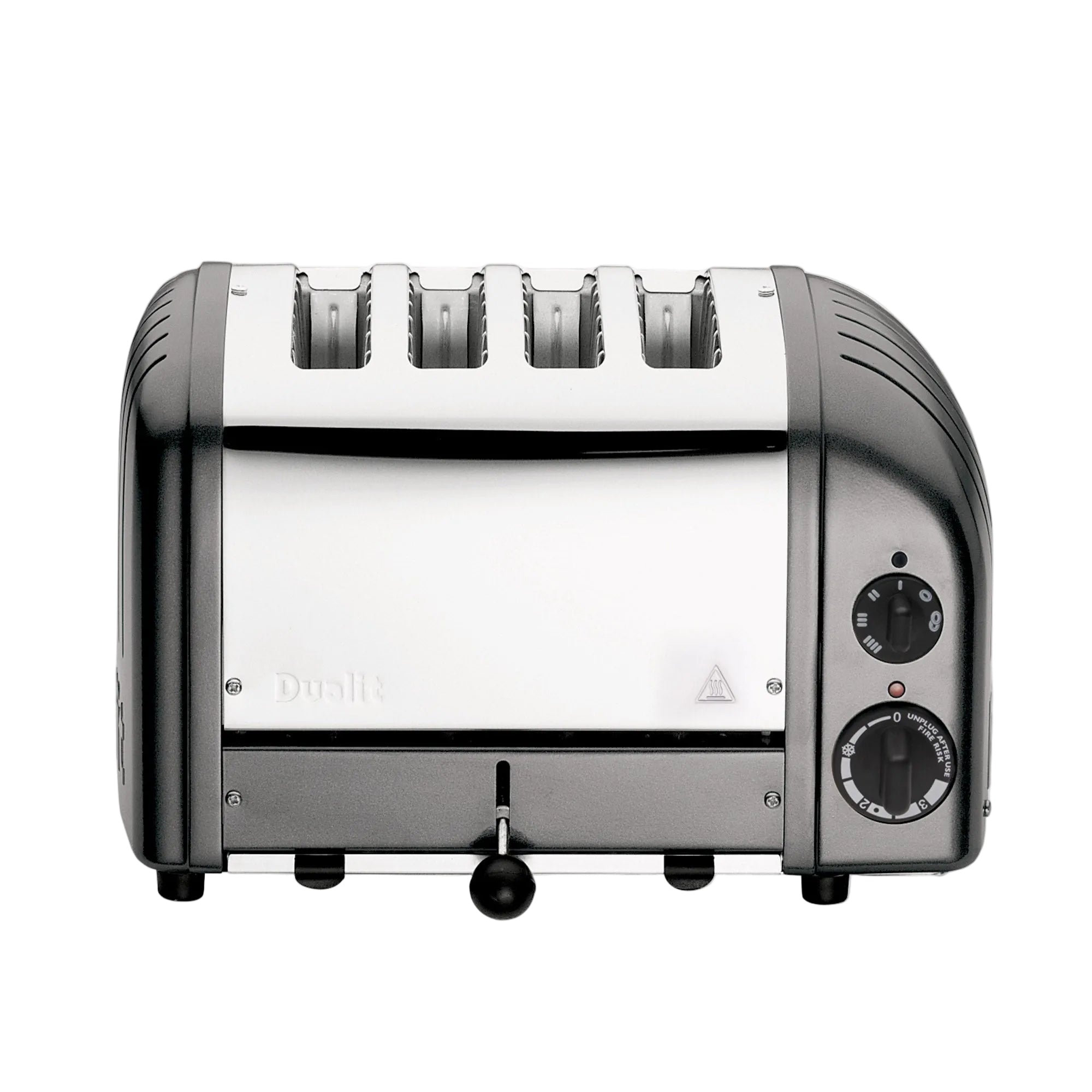 4 Slot Classic Toaster in Metallic Charcoal