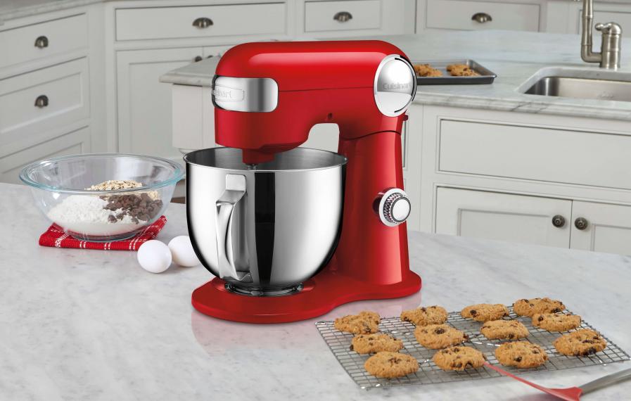 5.5-Quart Stand Mixer in Ruby Red
