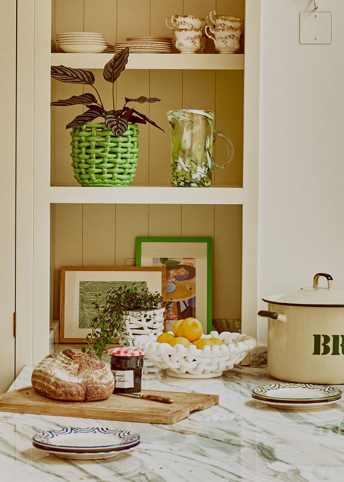 Jardin Green Jug