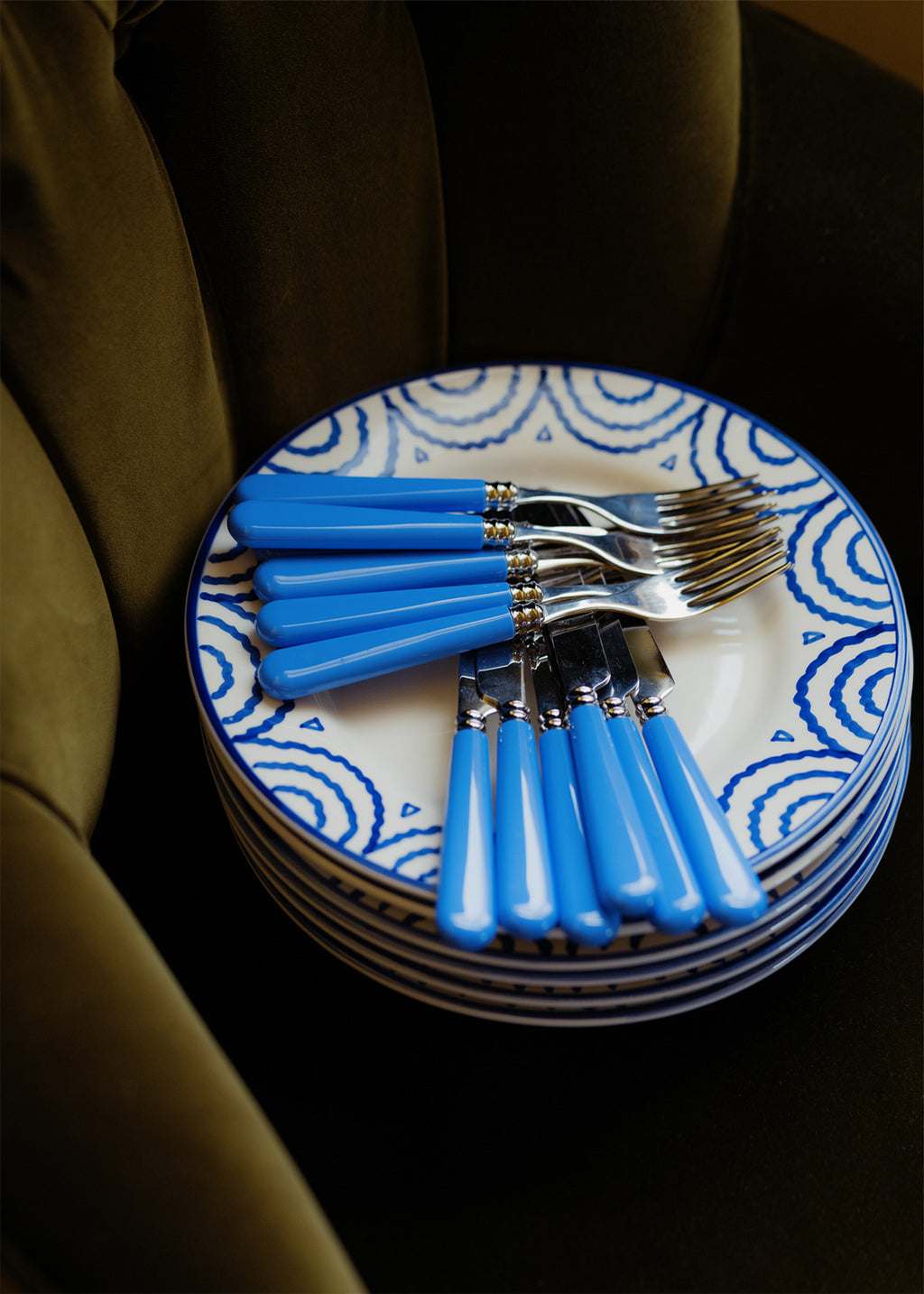 Blue Tabla Dinner Plate