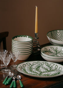 Large Green Vina Platter