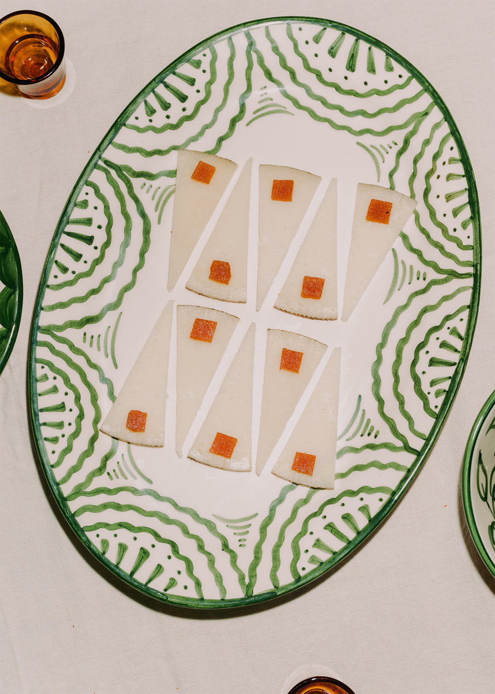 Large Green Platter