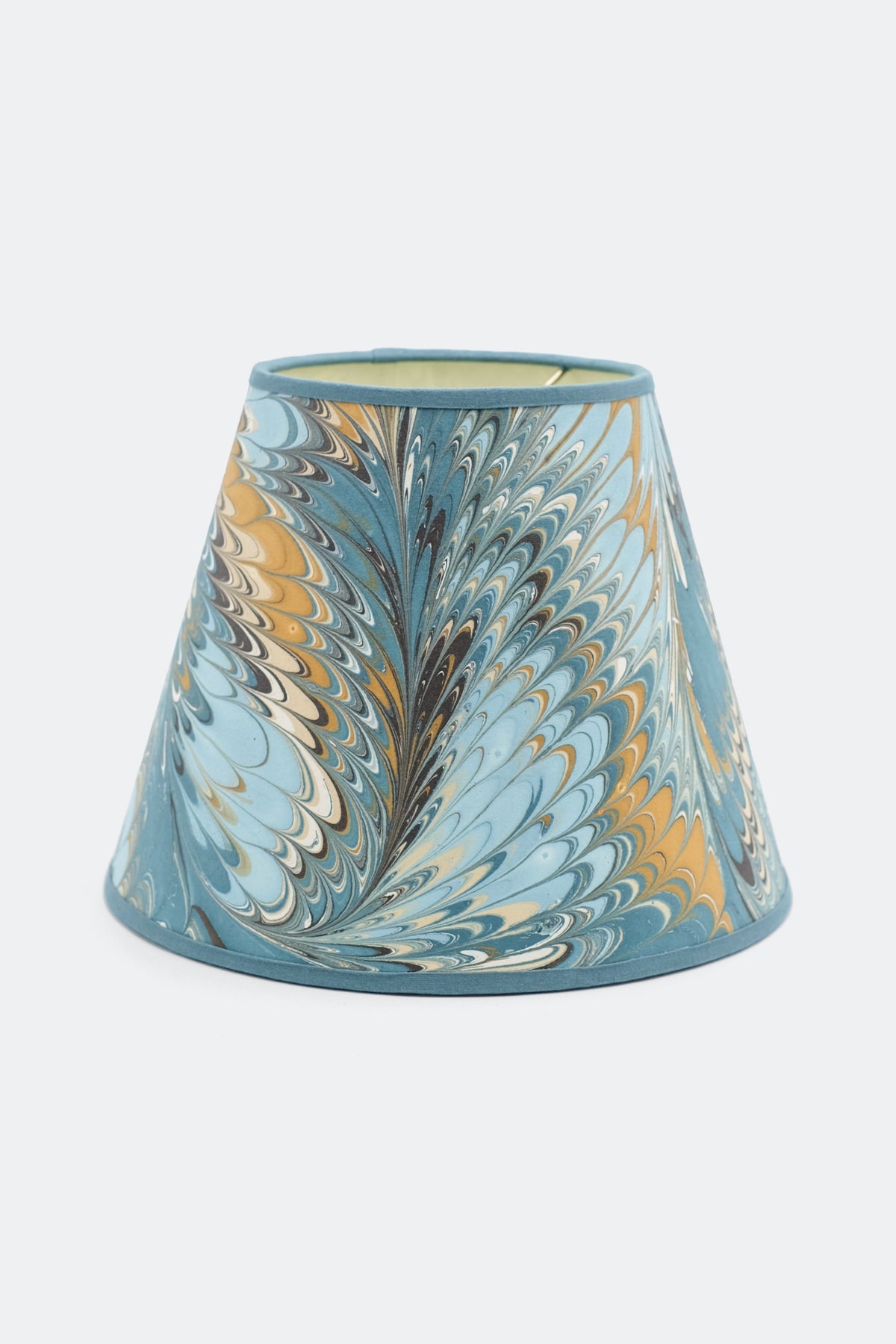 10" Empire Lampshade in Hand-Marbled