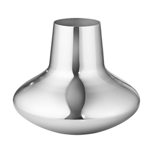 Henning Koppel 8" Vase in Stainless Steel