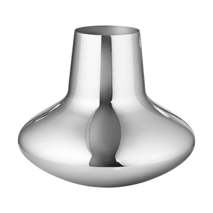 Henning Koppel 10" Vase in Stainless Steel