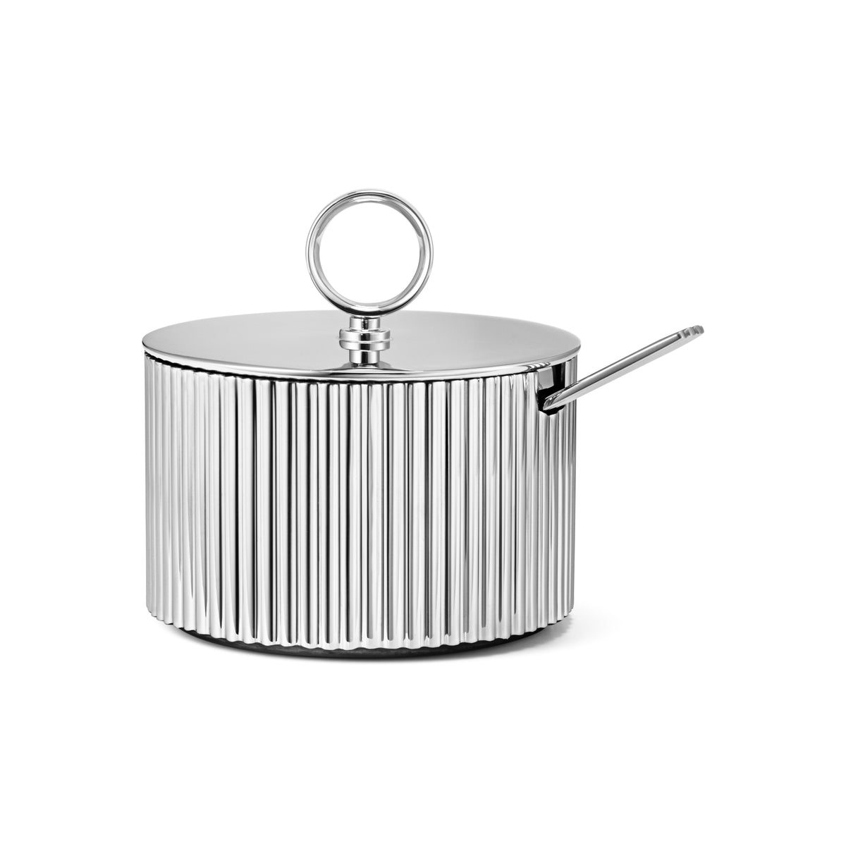 Bernadotte Sugar Bowl & Spoon in Stainless Steel