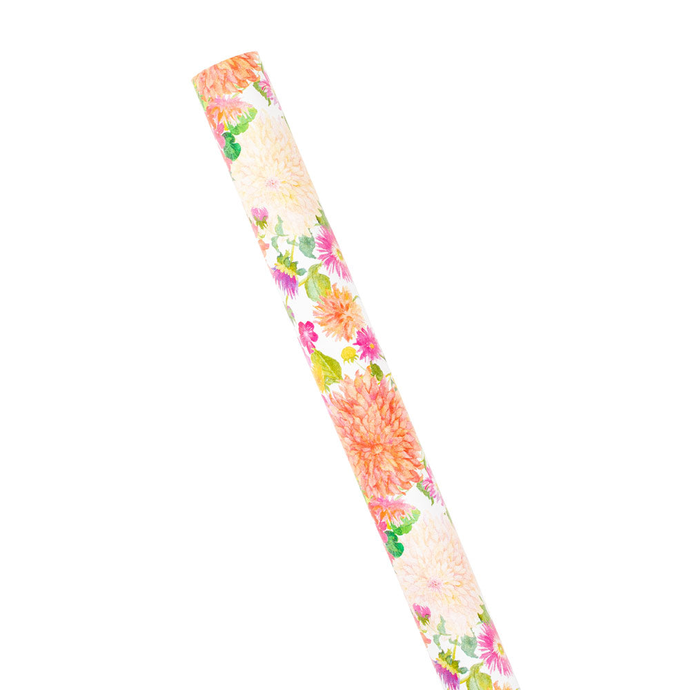 Summer Blooms Gift Wrapping Paper, 30" x 8' Roll