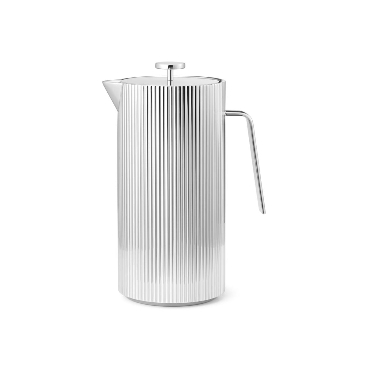 Bernadotte French Coffee Press in Mirror-Polished Stainless Steel, 1 L