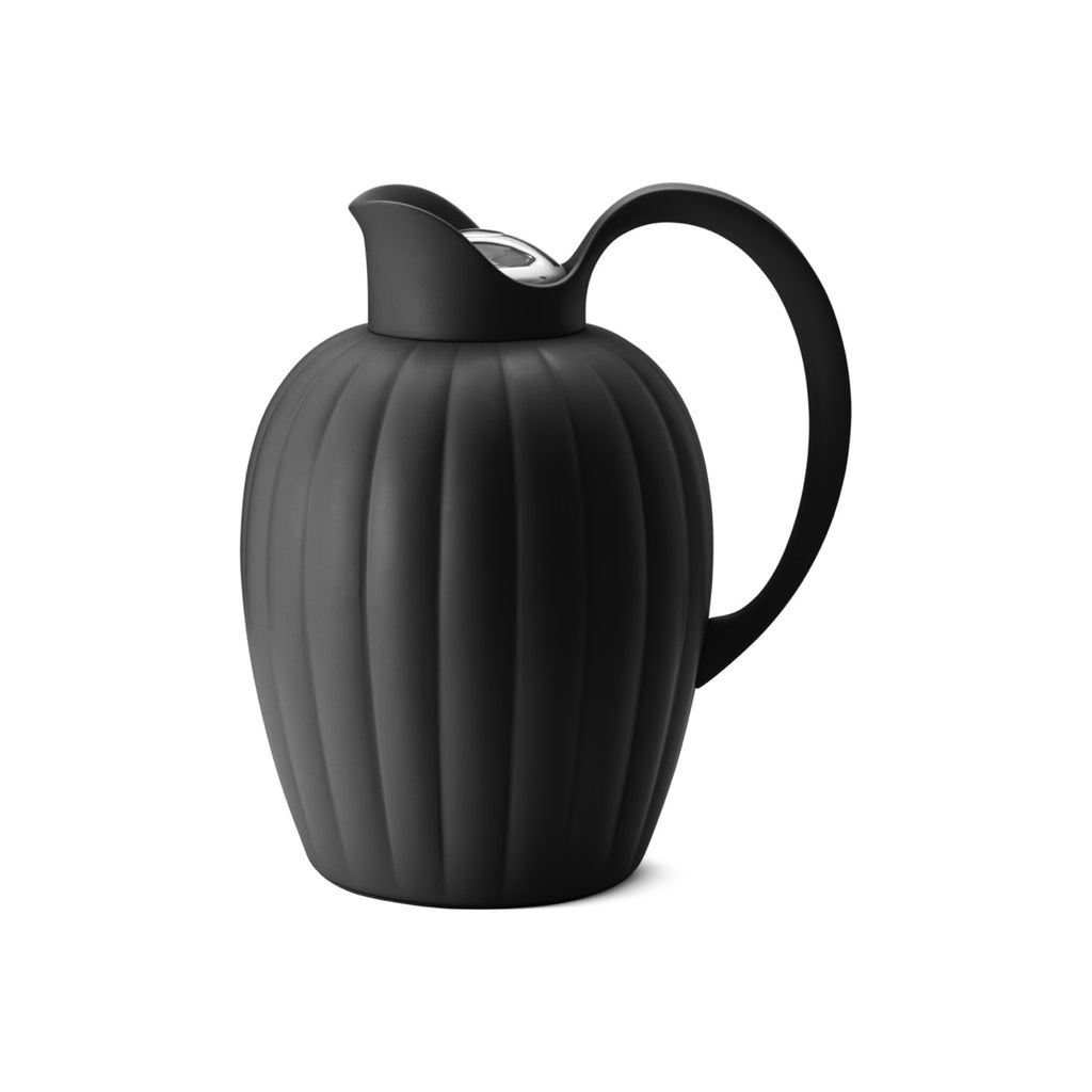Bernadotte Thermo Jug Midnight Black with Stainless Steel Lid, 1 L
