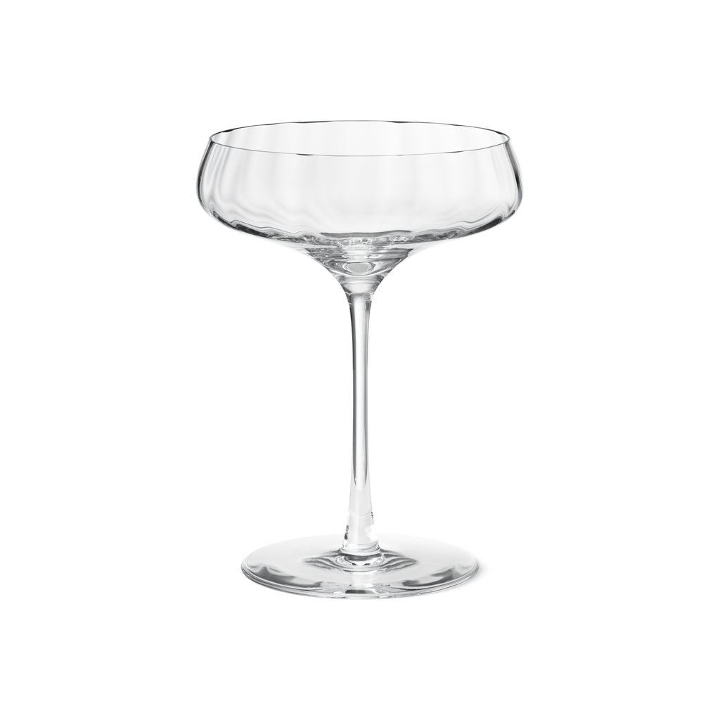 Bernadotte Cocktail Coupe Glass Crystalline 20 Cl, Set of 2