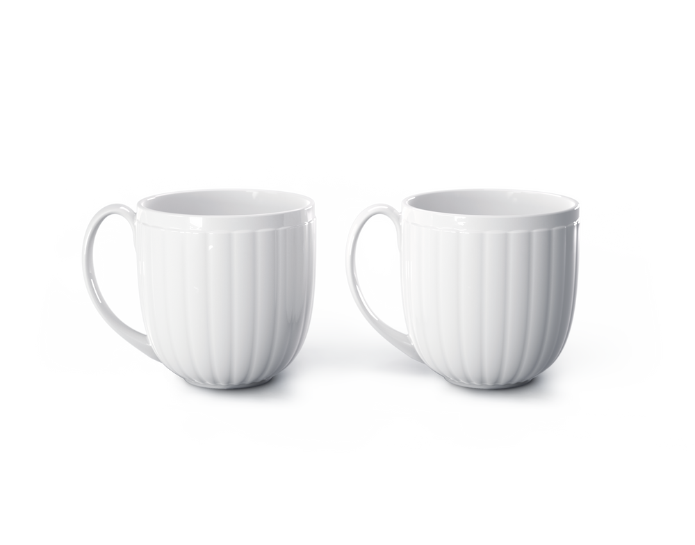 Bernadotte Cup With Handle, Porcelain, Set of 2