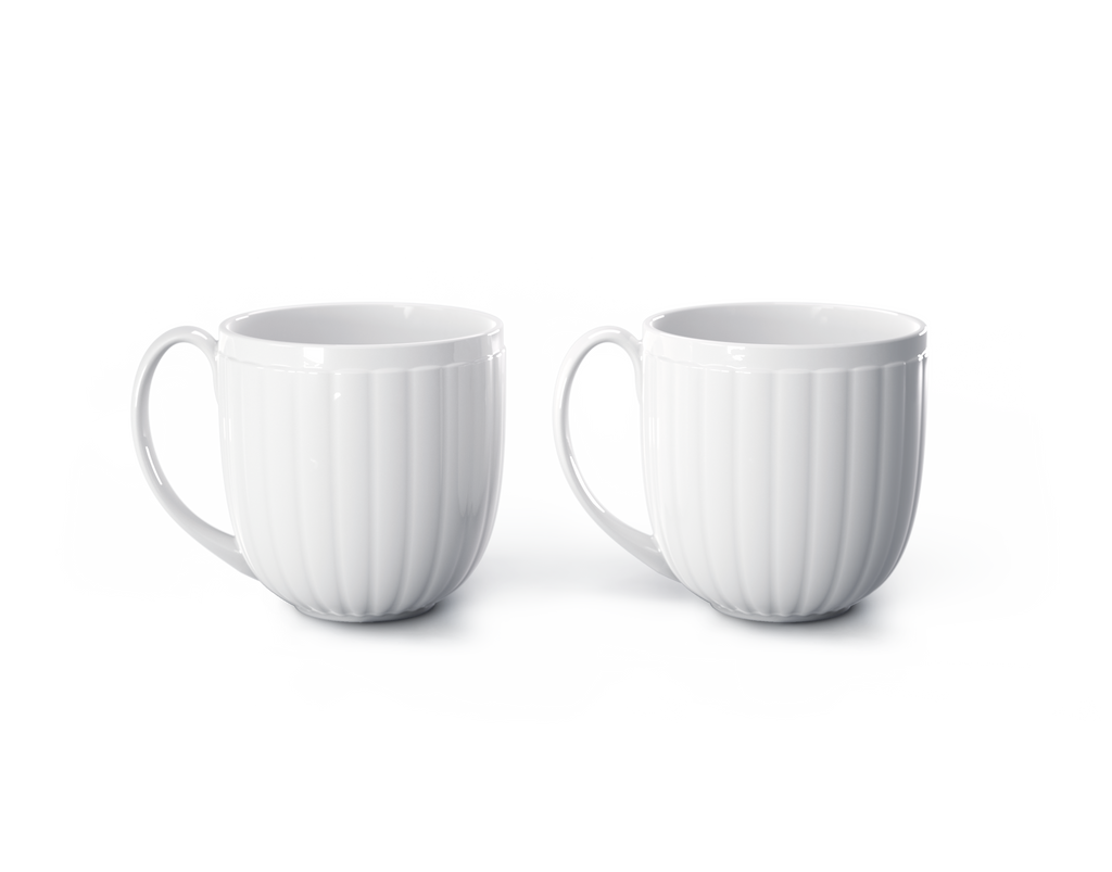 Bernadotte Cup With Handle, Porcelain, Set of 2